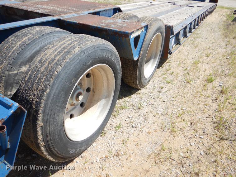 image for item FH9377 1994 Trail King TXK70HDG562 lowboy equipment trailer