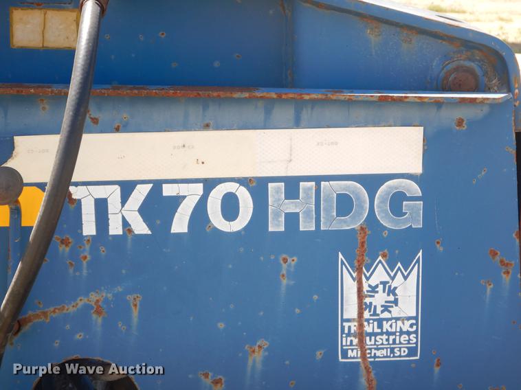 image for item FH9377 1994 Trail King TXK70HDG562 lowboy equipment trailer