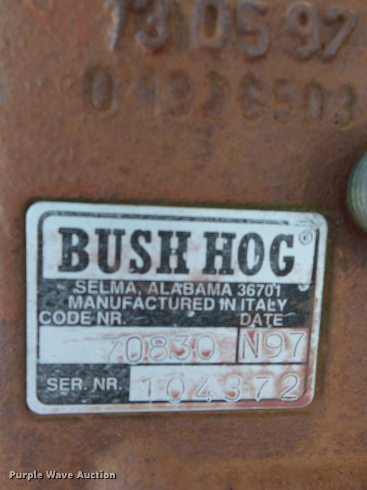 image for item DD2251 Bush Hog 2610 rotary mower