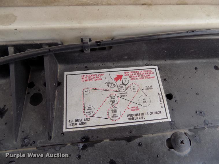 image for item DE1240 1990 Ford F150 Custom pickup truck