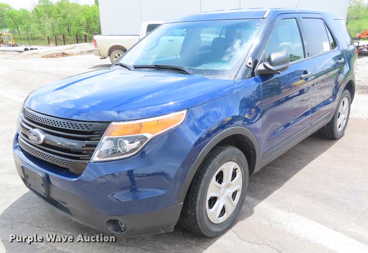 image for item DE3506 2014 Ford Explorer Police Interceptor SUV