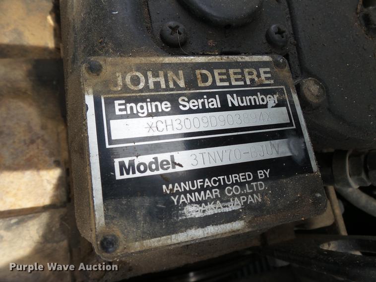 image for item DE7787 2009 John Deere Gator 850D utility vehicle