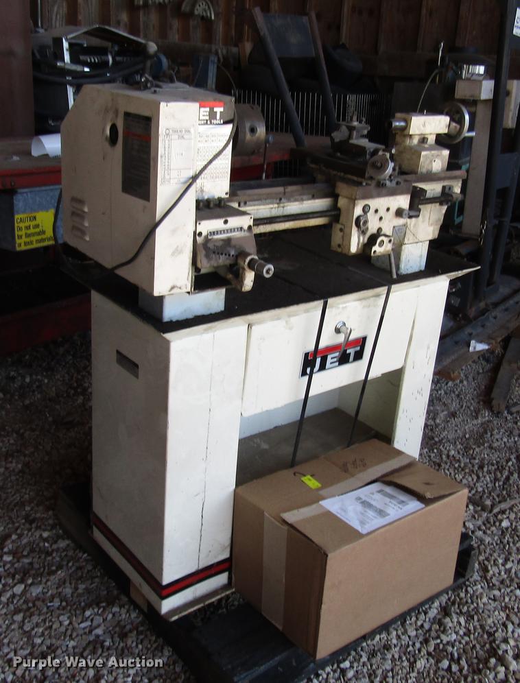 Jet lathe in Lawrence, KS Item DF7984 sold Purple Wave