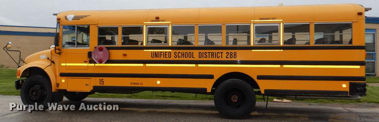 image for item DG1060 2004 International school bus