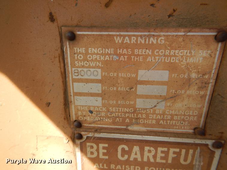 image for item DG1064 1962 Caterpillar D7E dozer