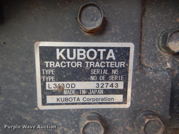 image for item DG1066 Kubota L3130D tractor