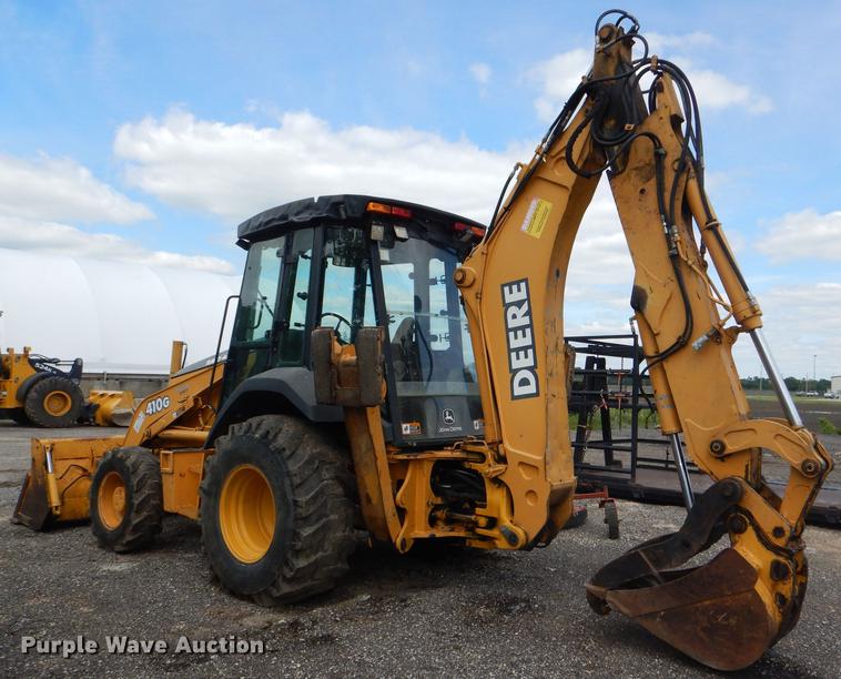 image for item DG1067 2002 John Deere 410G backhoe