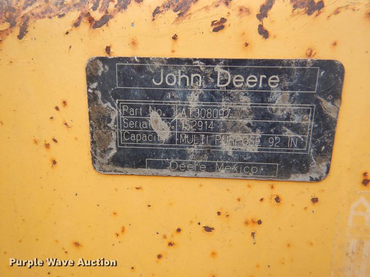 image for item DG1067 2002 John Deere 410G backhoe