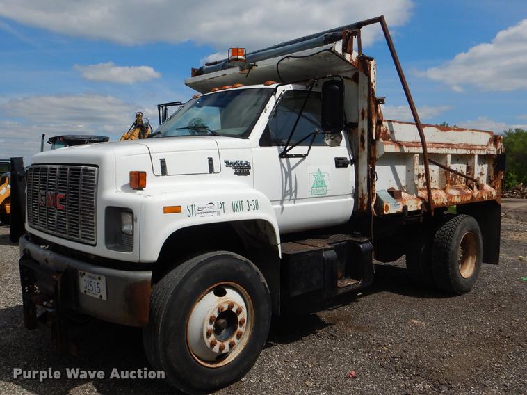 image for item DG1079 1994 GMC TopKick C5500 dump truck