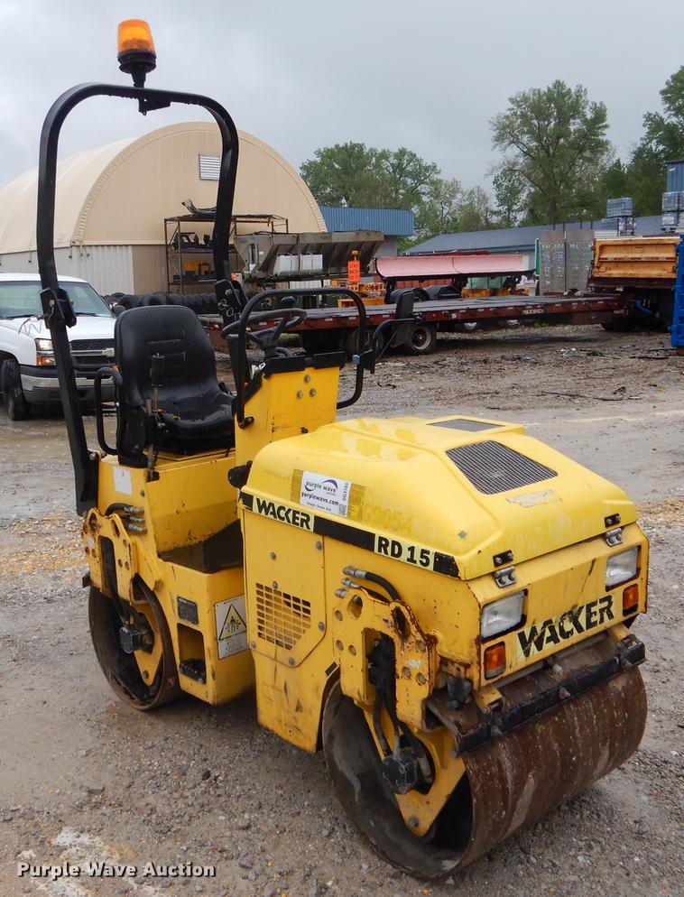 image for item DG3780 Wacker RD15 double drum roller