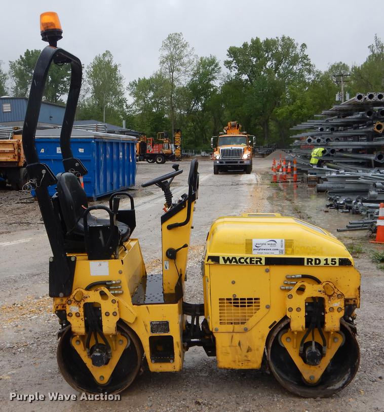image for item DG3780 Wacker RD15 double drum roller