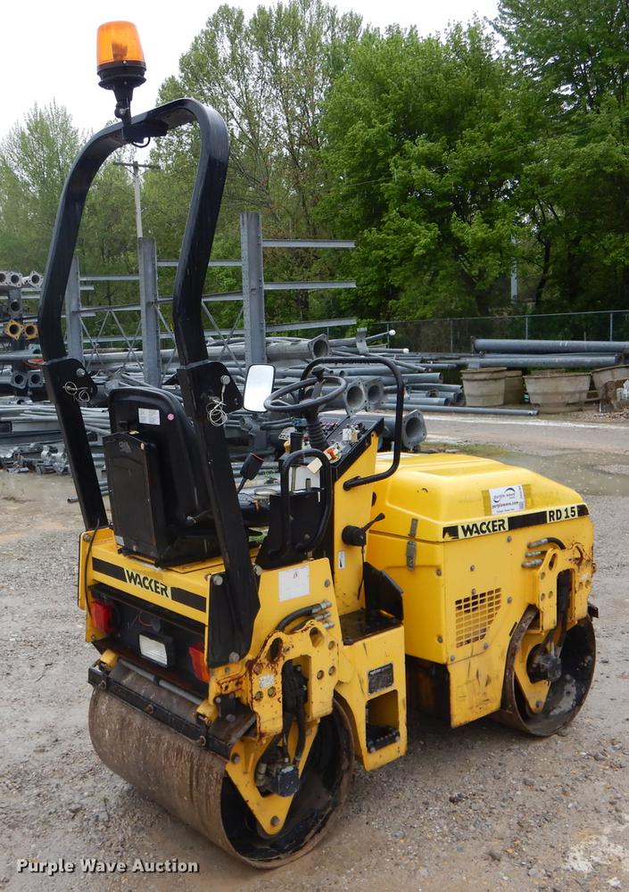 image for item DG3780 Wacker RD15 double drum roller