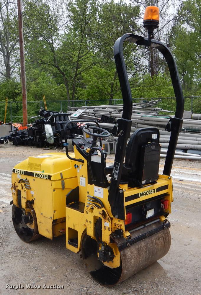 image for item DG3780 Wacker RD15 double drum roller