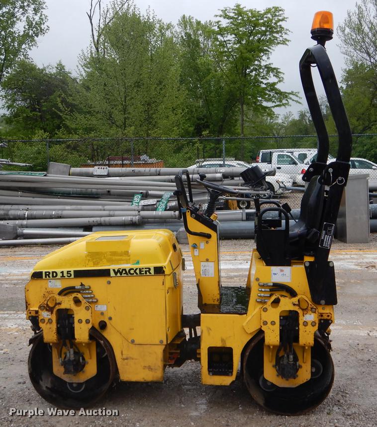 image for item DG3780 Wacker RD15 double drum roller