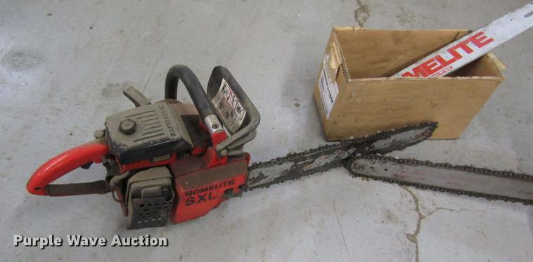 image for item EH9423 (2) Homelite SXL chainsaws