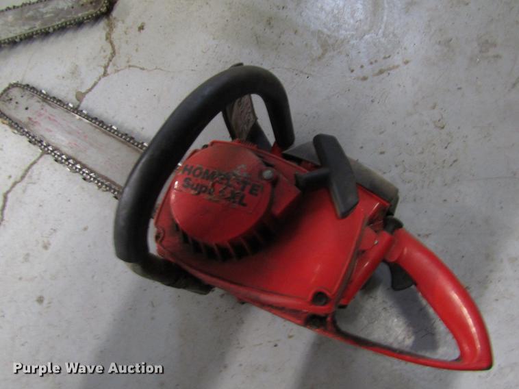 image for item EH9423 (2) Homelite SXL chainsaws