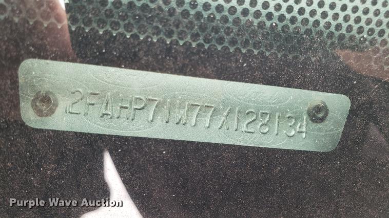 image for item EN9940 2007 Ford Crown Victoria Police Interceptor