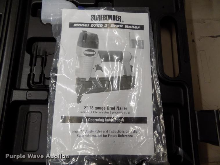 image for item FG9331 Surebonder 9750 brad nailer