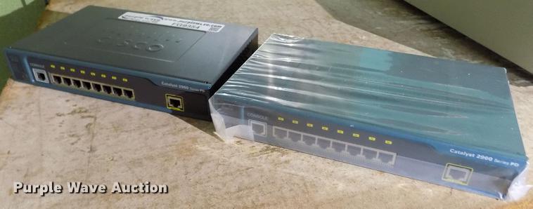 image for item FG9354 (2) Cisco Catalyst 2960 POE switch