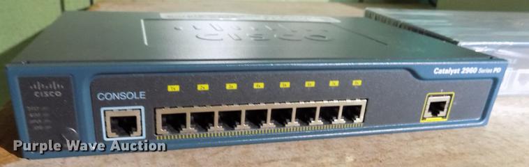 image for item FG9354 (2) Cisco Catalyst 2960 POE switch