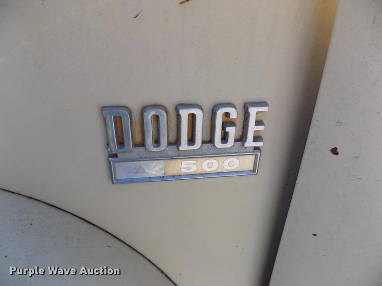 image for item FG9357 1969 Dodge 500 tank truck