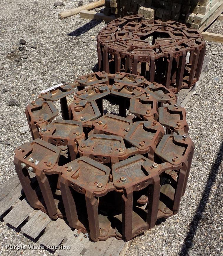 image for item FG9359 Grouser over tire skid steer tracks