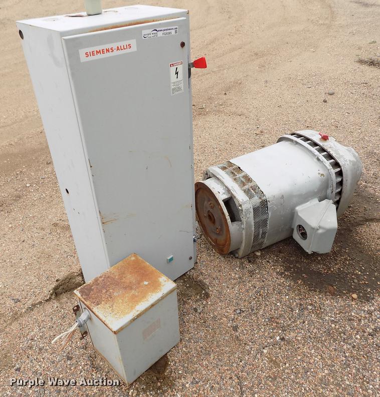 B&B electric motor in Bird City, KS Item FG9385 sold Purple Wave