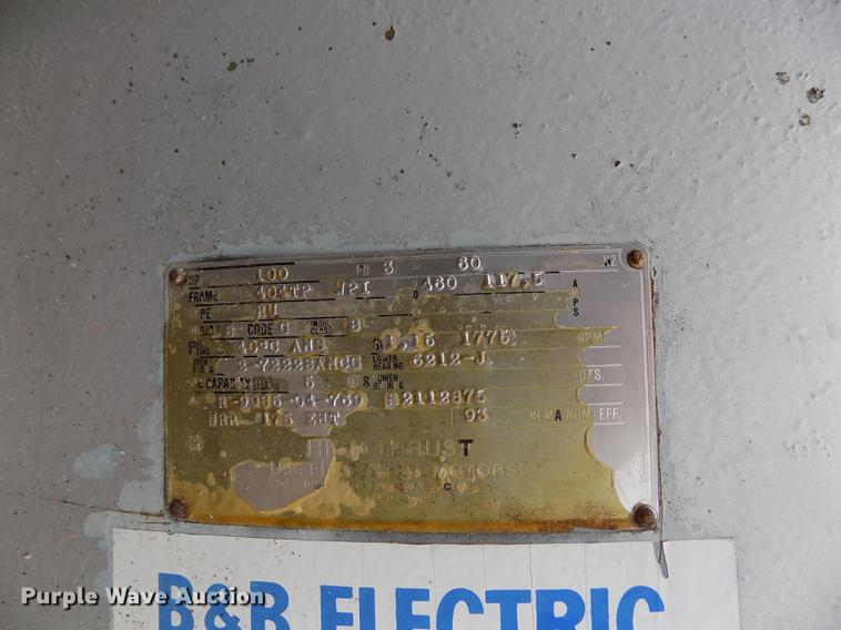 B&B electric motor in Bird City, KS Item FG9385 sold Purple Wave