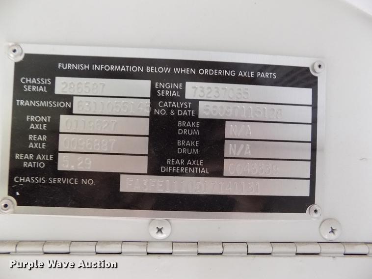 image for item FG9388 2012 Blue Bird All American school bus