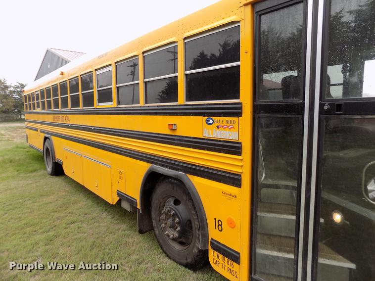 image for item FG9388 2012 Blue Bird All American school bus