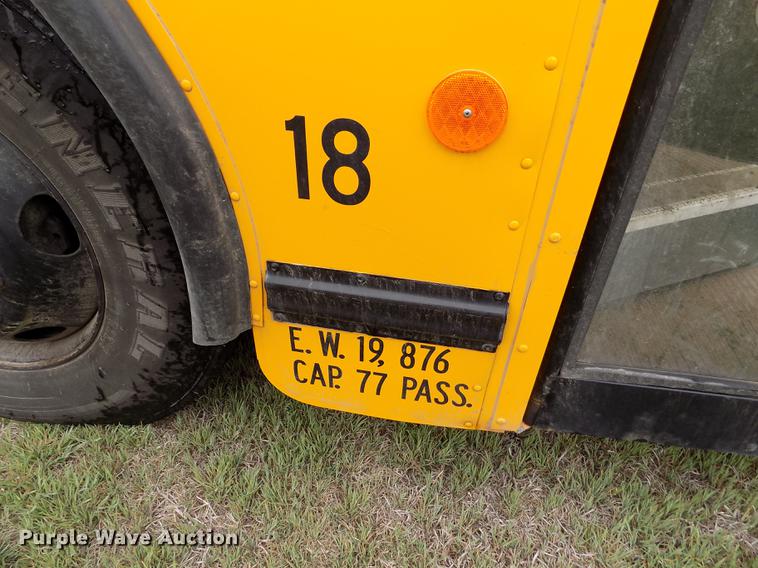 image for item FG9388 2012 Blue Bird All American school bus