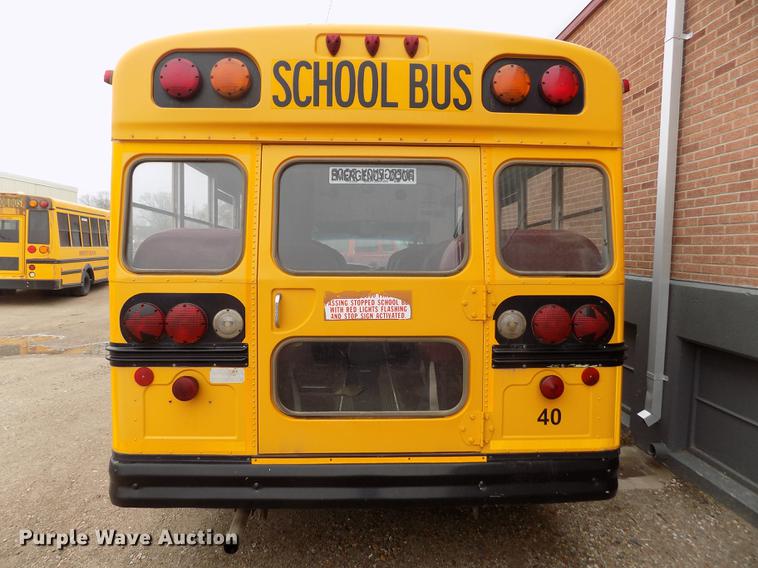 image for item FG9389 1999 Chevrolet Express 3500 school bus