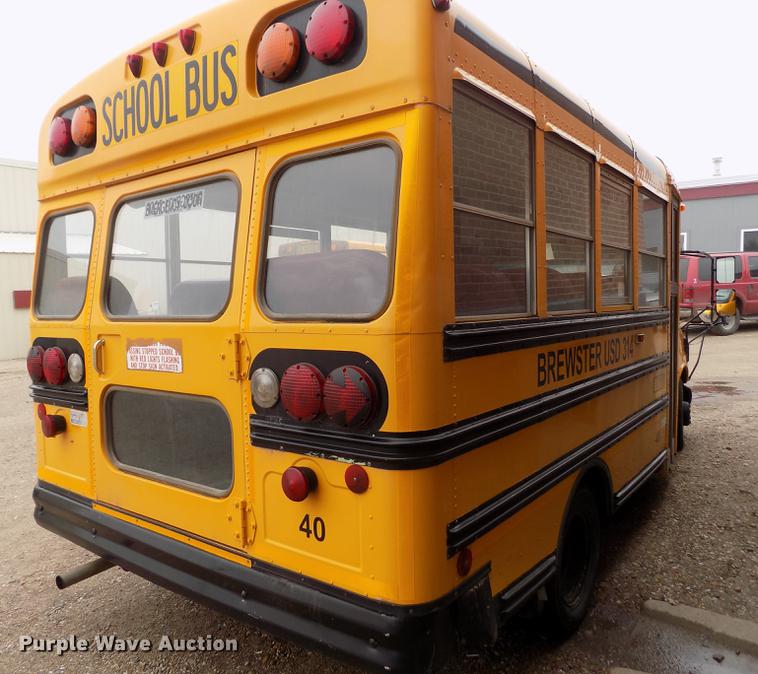 image for item FG9389 1999 Chevrolet Express 3500 school bus