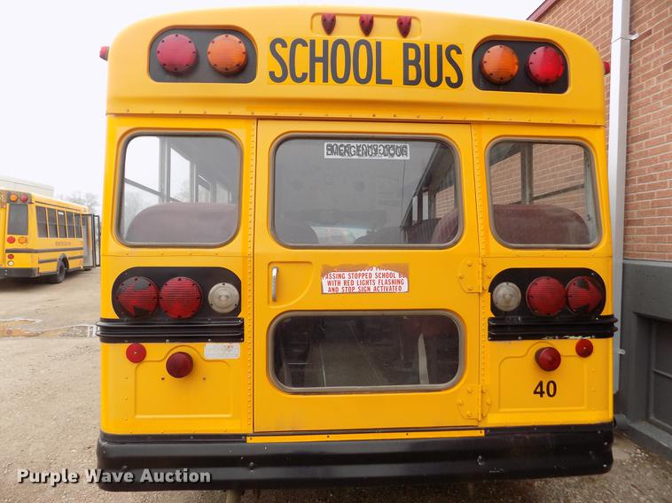 image for item FG9389 1999 Chevrolet Express 3500 school bus