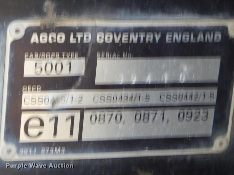 image for item FH9404 AGCO LT85 MFWD tractor