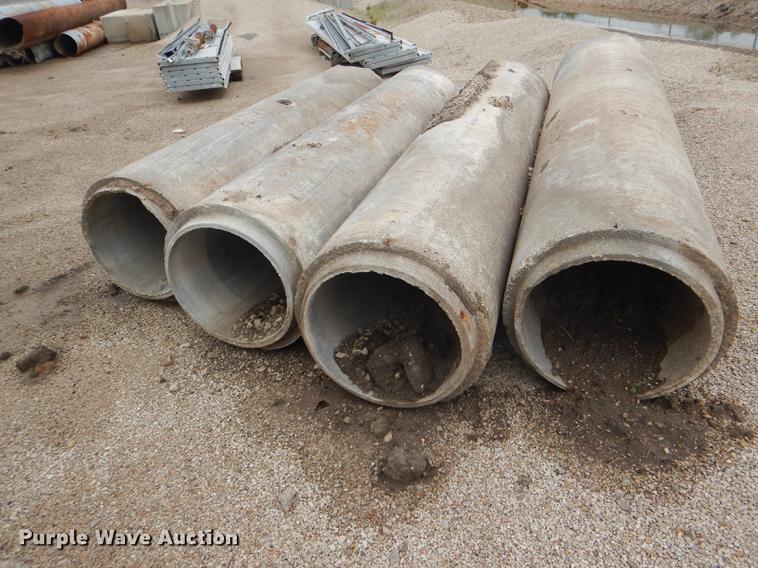 image for item FK9215 (4) concrete culvert pipes