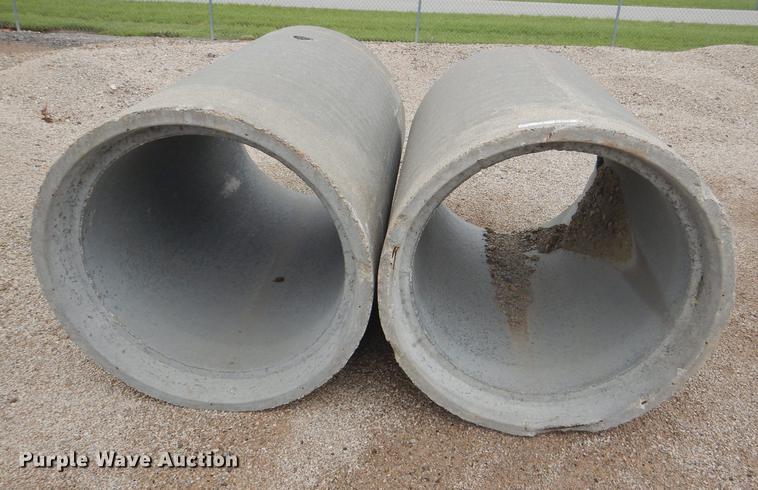 image for item FK9216 (2) concrete culvert pipes