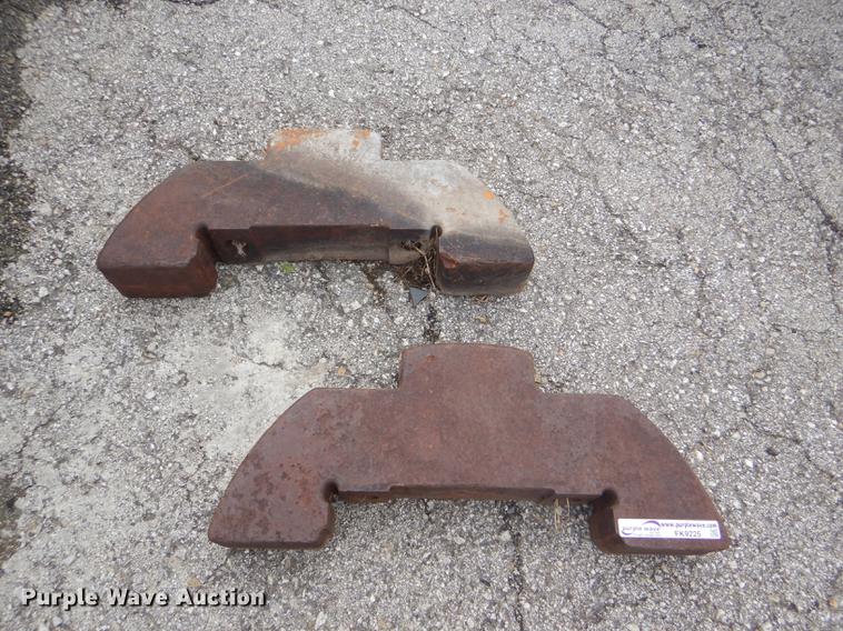 image for item FK9225 (2) loader/forklift weights