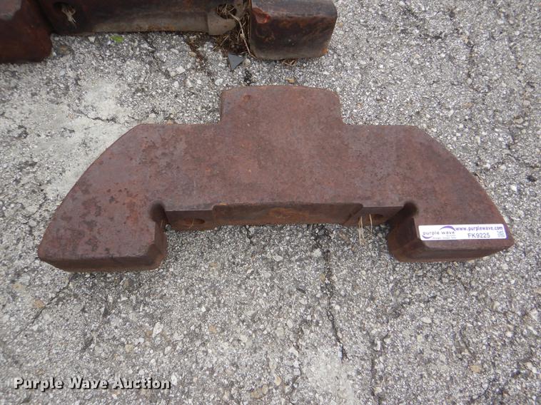 image for item FK9225 (2) loader/forklift weights