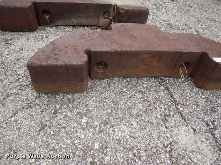 image for item FK9225 (2) loader/forklift weights