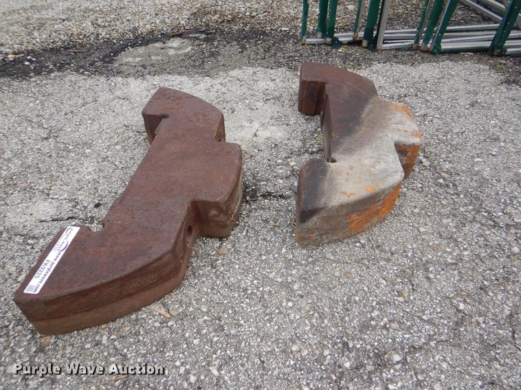 image for item FK9225 (2) loader/forklift weights