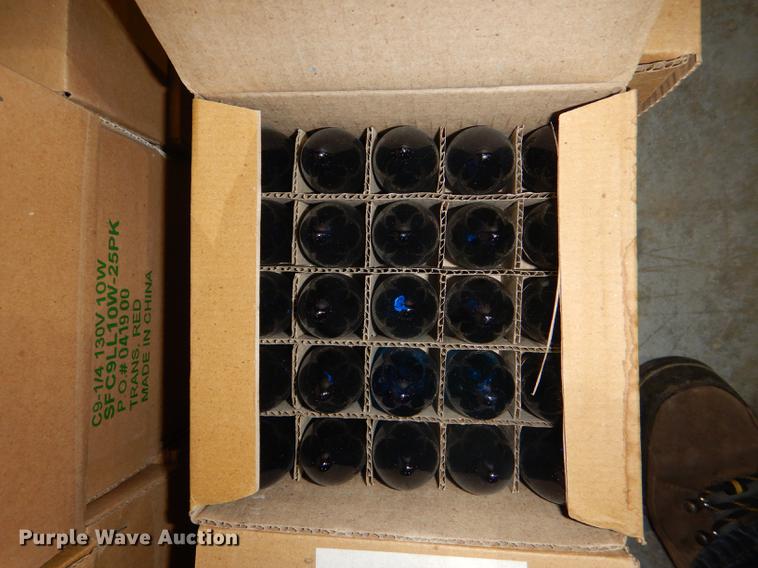 image for item FK9231 Christmas decor light bulbs