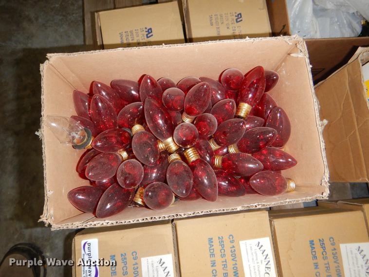 image for item FK9231 Christmas decor light bulbs