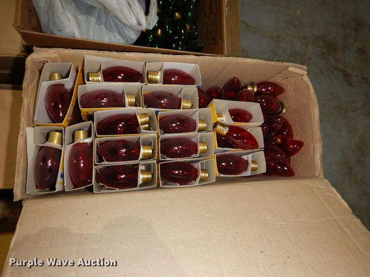 image for item FK9231 Christmas decor light bulbs