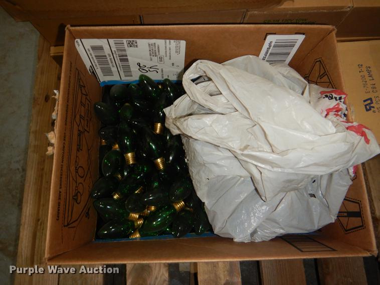 image for item FK9231 Christmas decor light bulbs