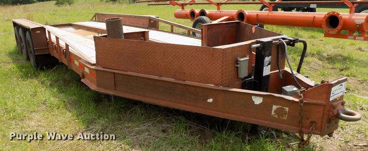 image for item DB9683 2000 Belshe DB18 equipment trailer