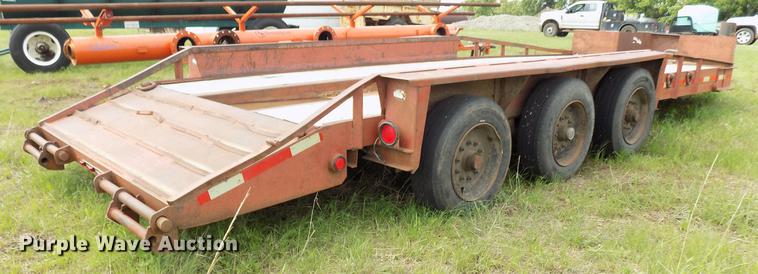 image for item DB9683 2000 Belshe DB18 equipment trailer