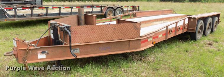 image for item DB9683 2000 Belshe DB18 equipment trailer