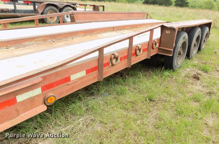 image for item DB9683 2000 Belshe DB18 equipment trailer