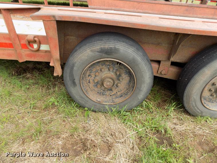 image for item DB9683 2000 Belshe DB18 equipment trailer